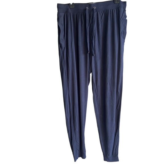 Ted Baker Other - Ted Baker Lounge Joggers Women's L Navy Blue Modal Dressed to Chill Pants